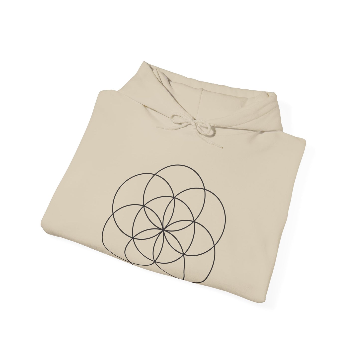 Minimalistic Flower of Life Hoodie