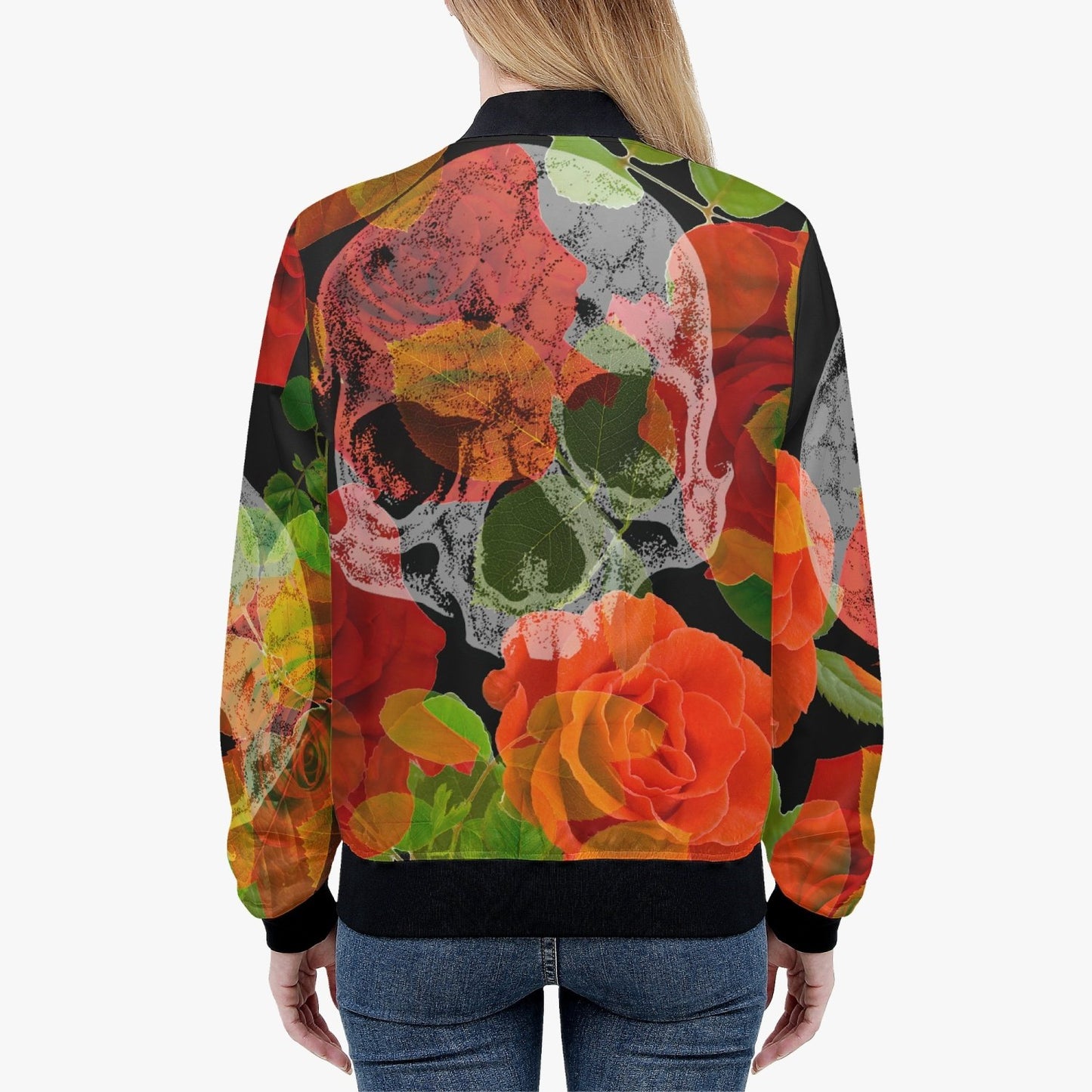 Jacki Easlick Skull & Roses Boho Jacket