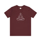 White Chakra Design T-shirt