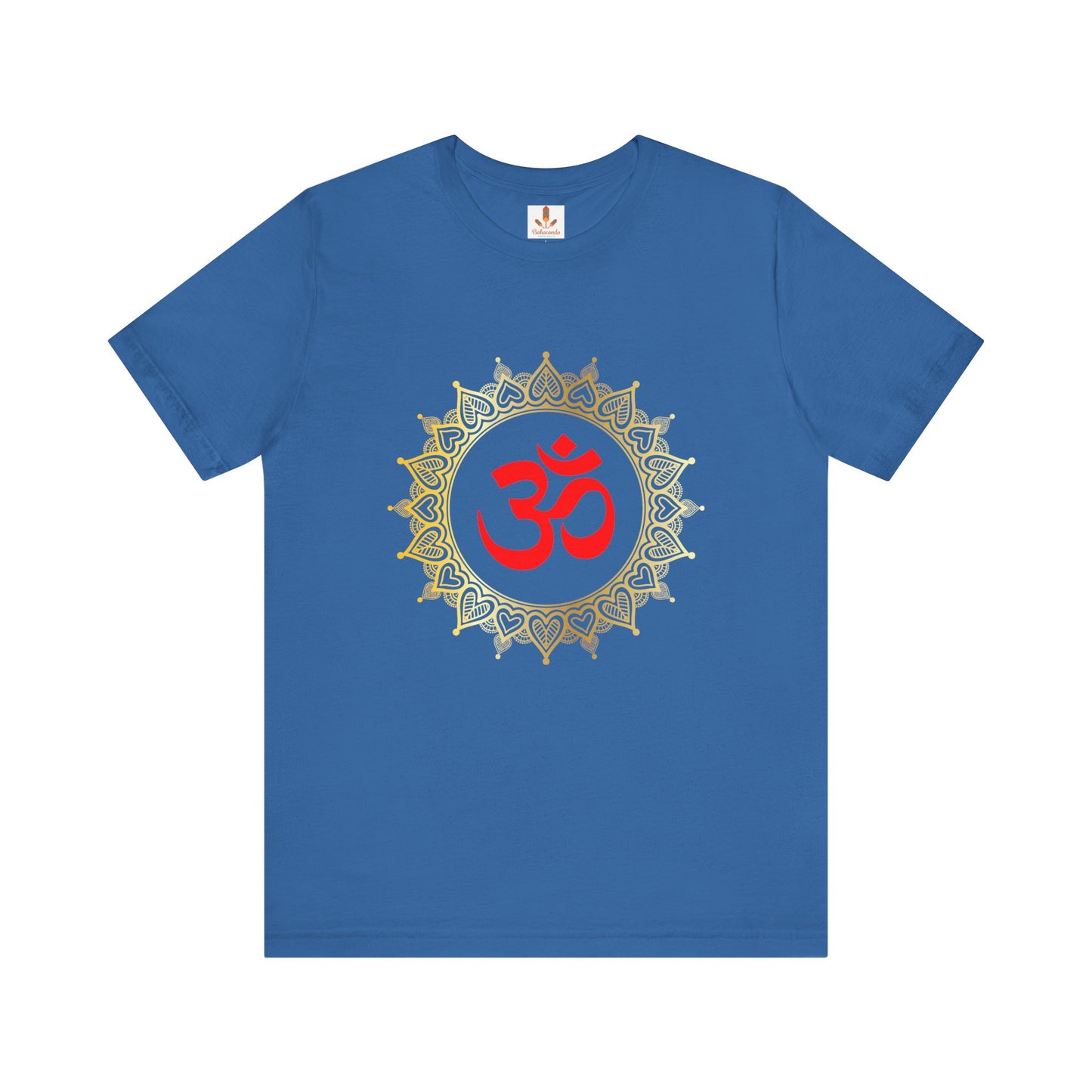 Golden Mandala Om T-shirt