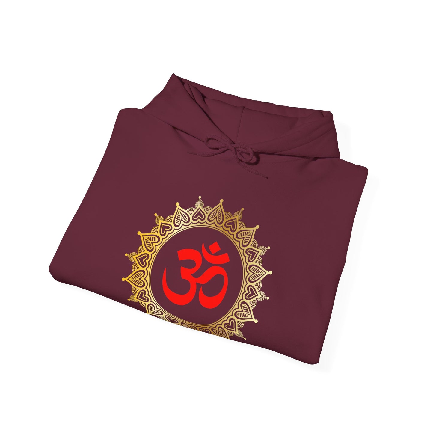 Golden Mandala Om Hoodie