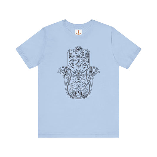 Lotus Flower Hamsa Hand T-shirt