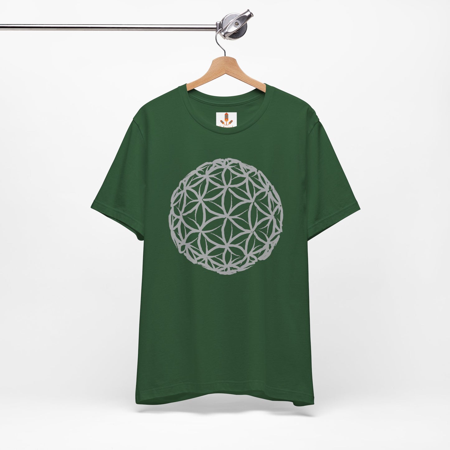 Silver Flower of Life T-shirt