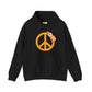 Peace Sign with Flowers Hoodie