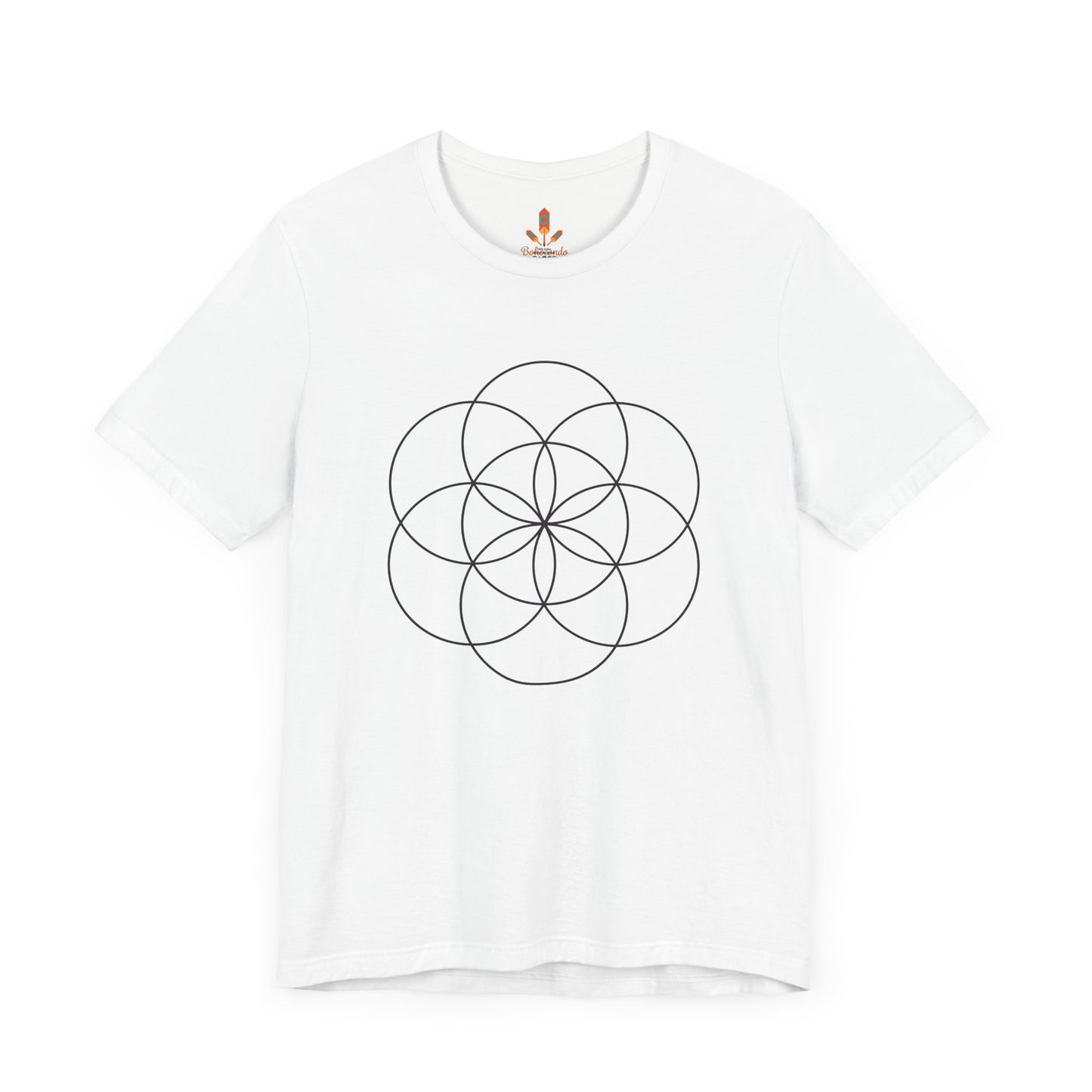 Minimalistic Flower of Life T-shirt