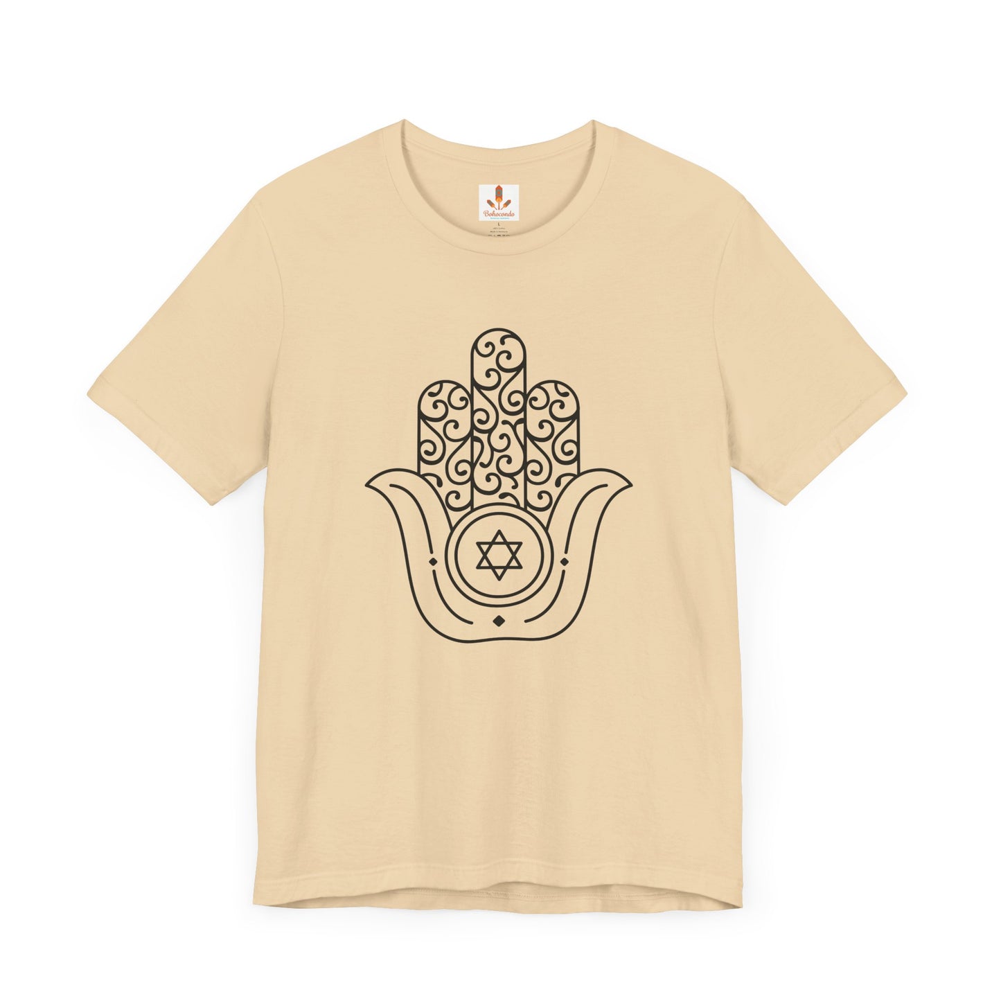 David Star in Hamsa Hand T-shirt