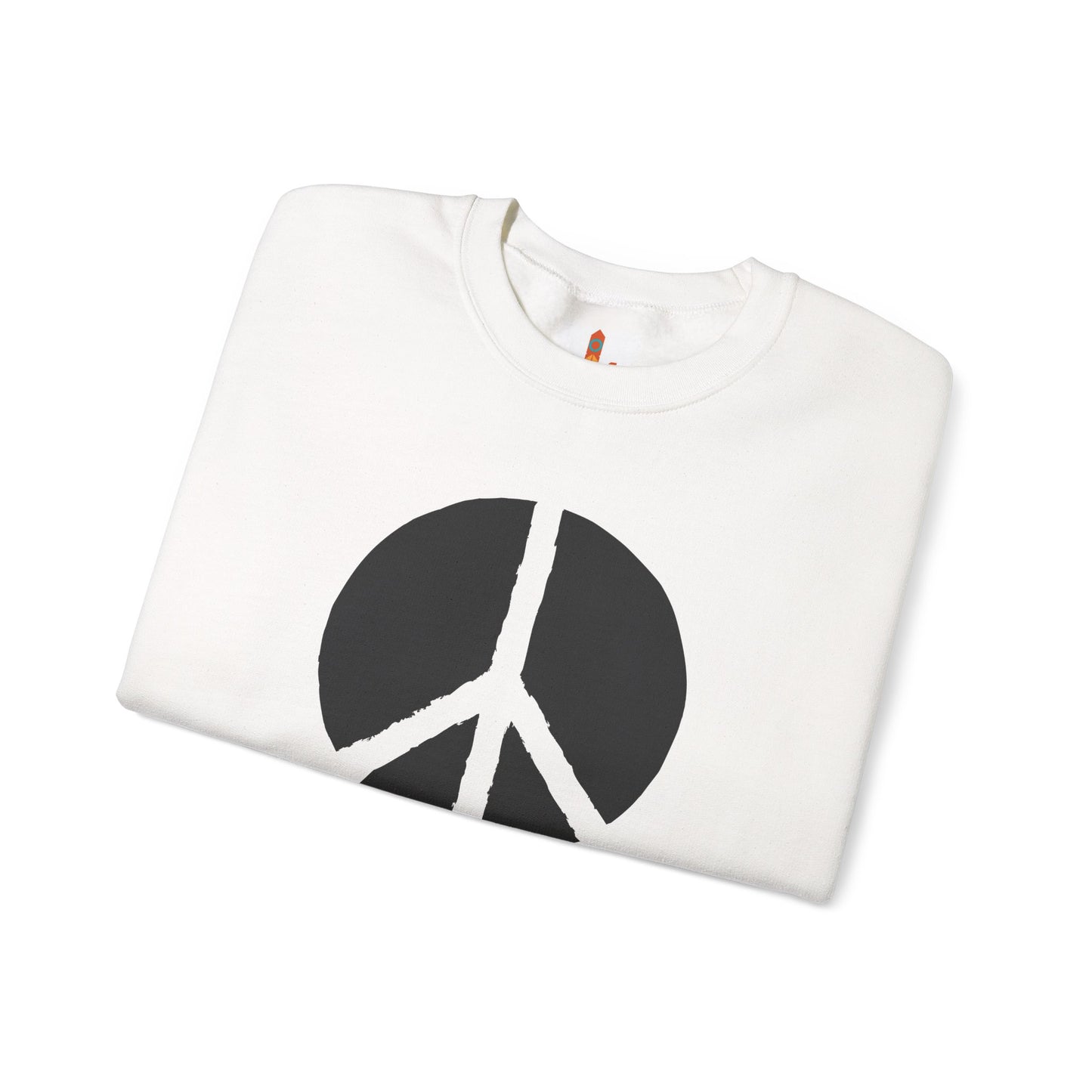 Simple Peace Sign Design Sweatshirt