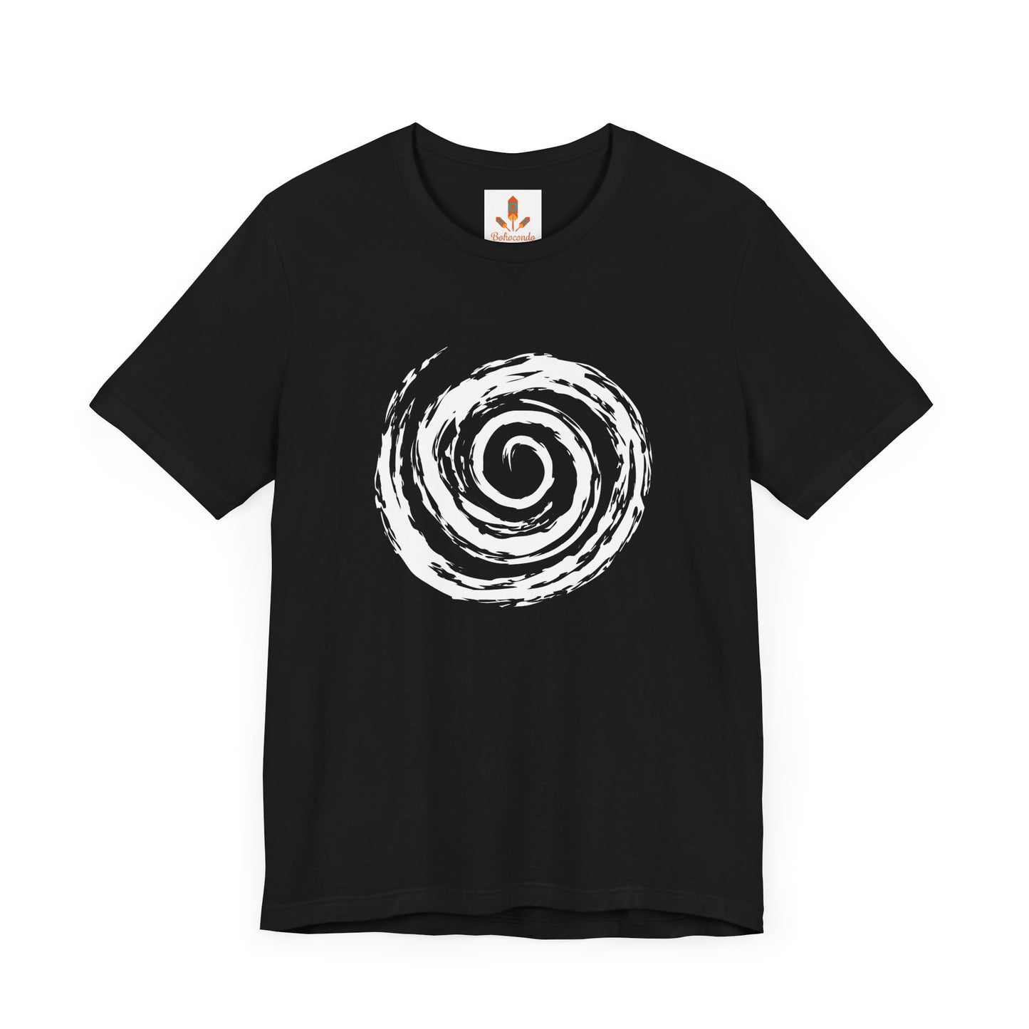 White Spiral of Life Art T-shirt