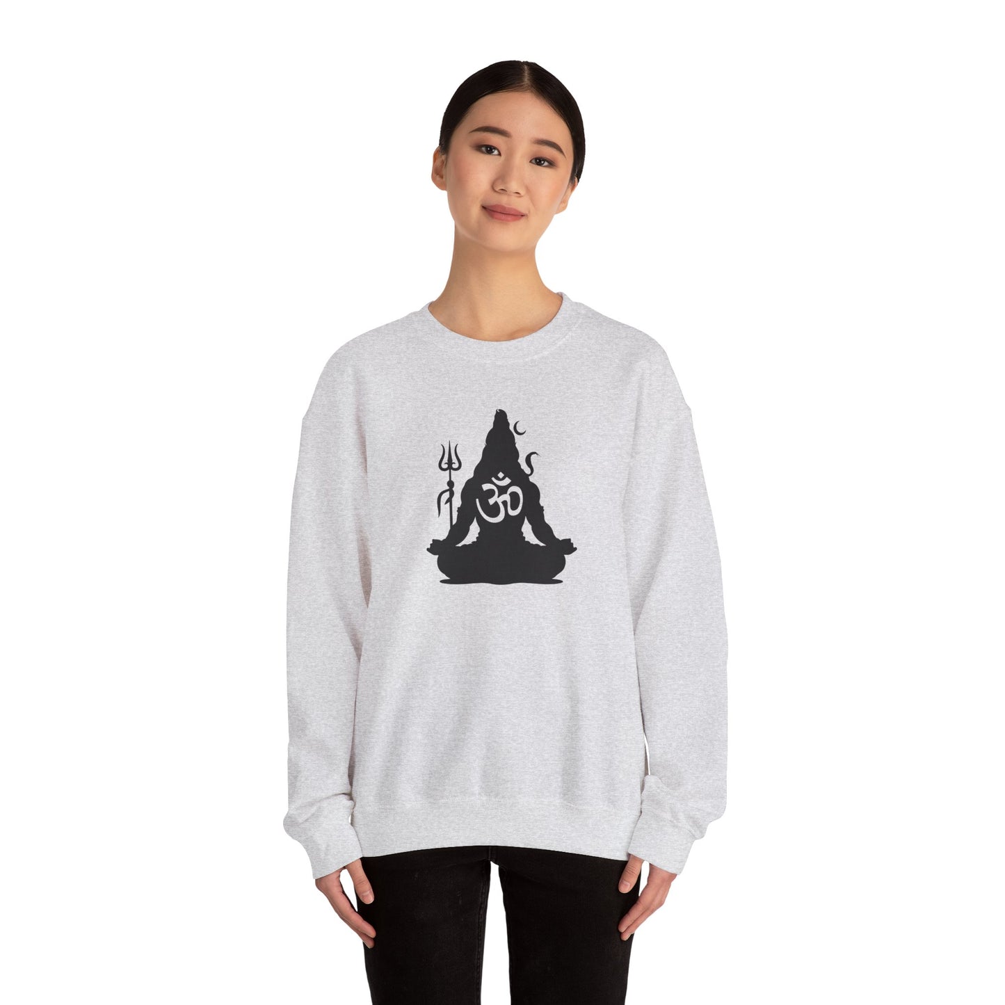 Meditating Buddha with Om Sweatshirt