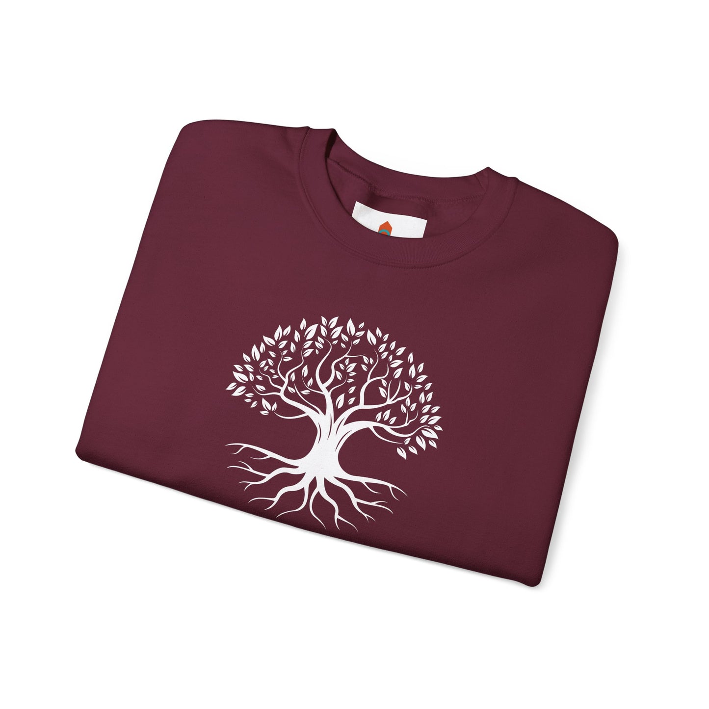 White Tree of Life Art Sweatshirt