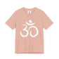 White Om Drawing T-shirt
