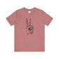 Peace Hand Sign Drawing T-shirt