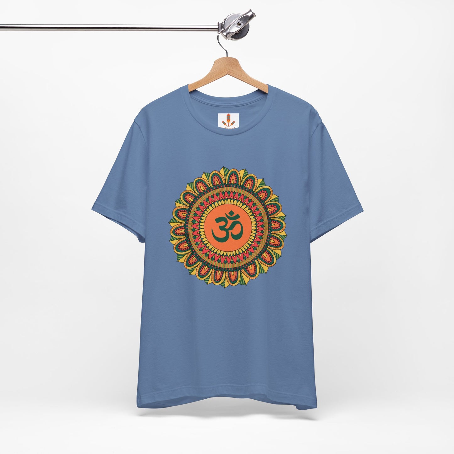 Om Multicolor Mandala T-shirt