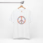 Peace Sign made of Flowers T-shirt