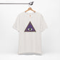 White Evil Eye and Pyramid T-shirt
