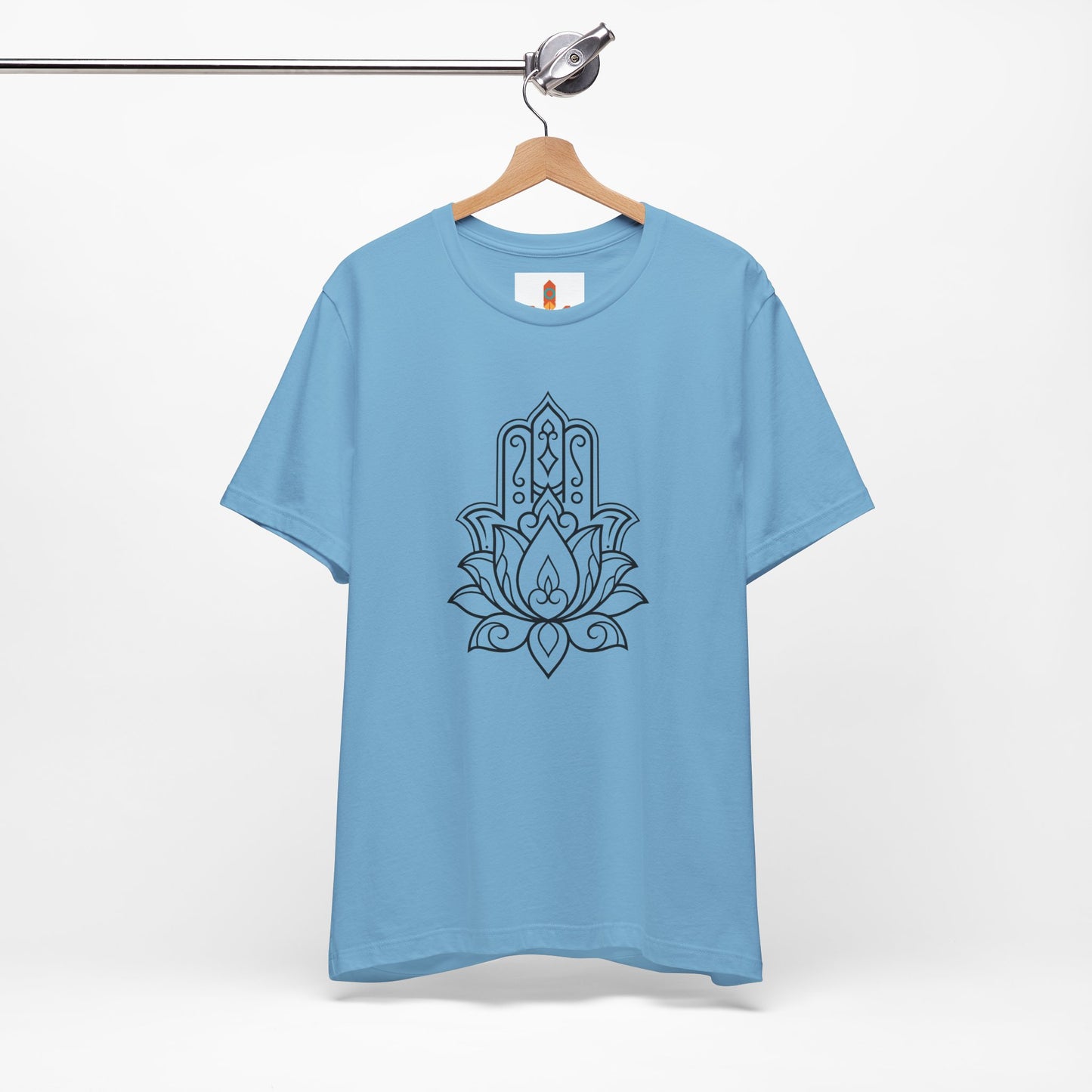 Hamsa Lotus Design T-shirt