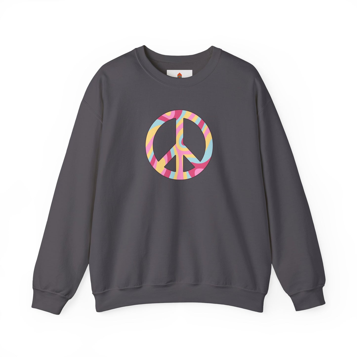 Hippie Peace Sign Sweatshirt