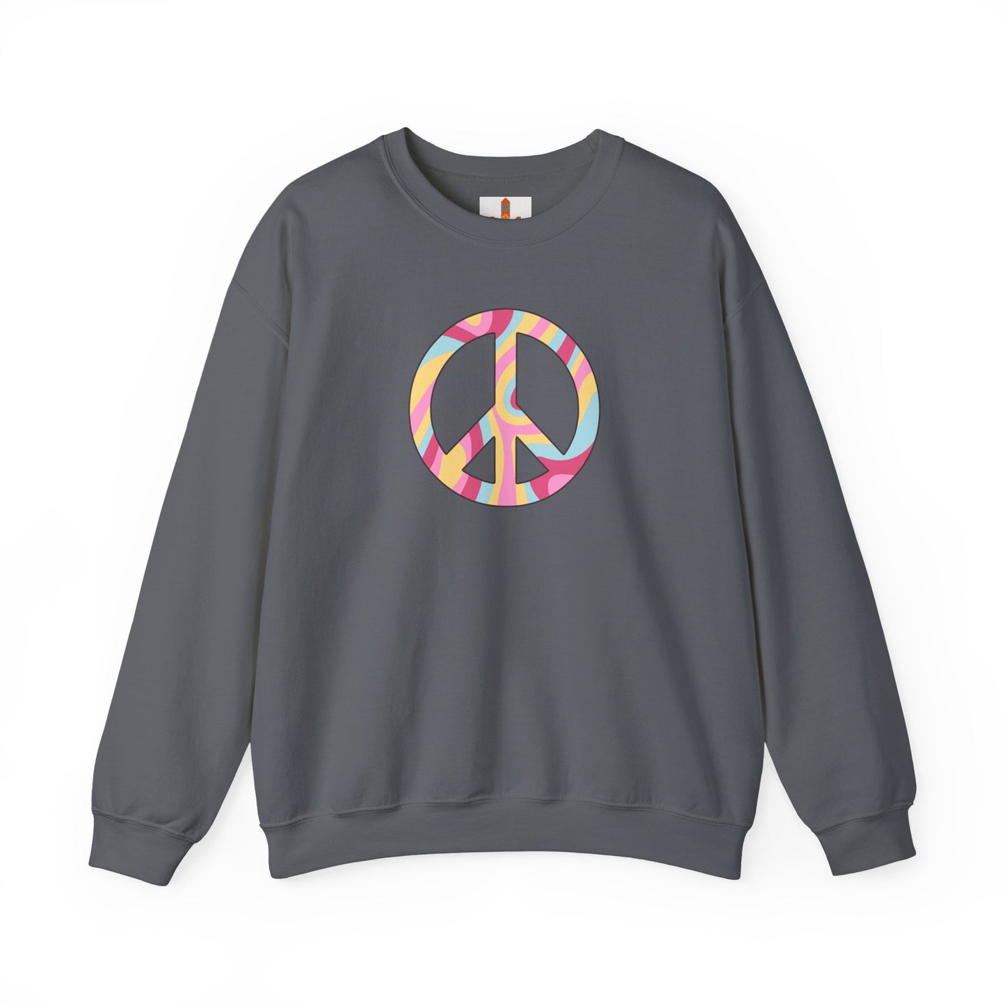 Hippie Peace Sign Sweatshirt