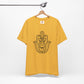Hamsa Hand with Lotus Design T-shirt