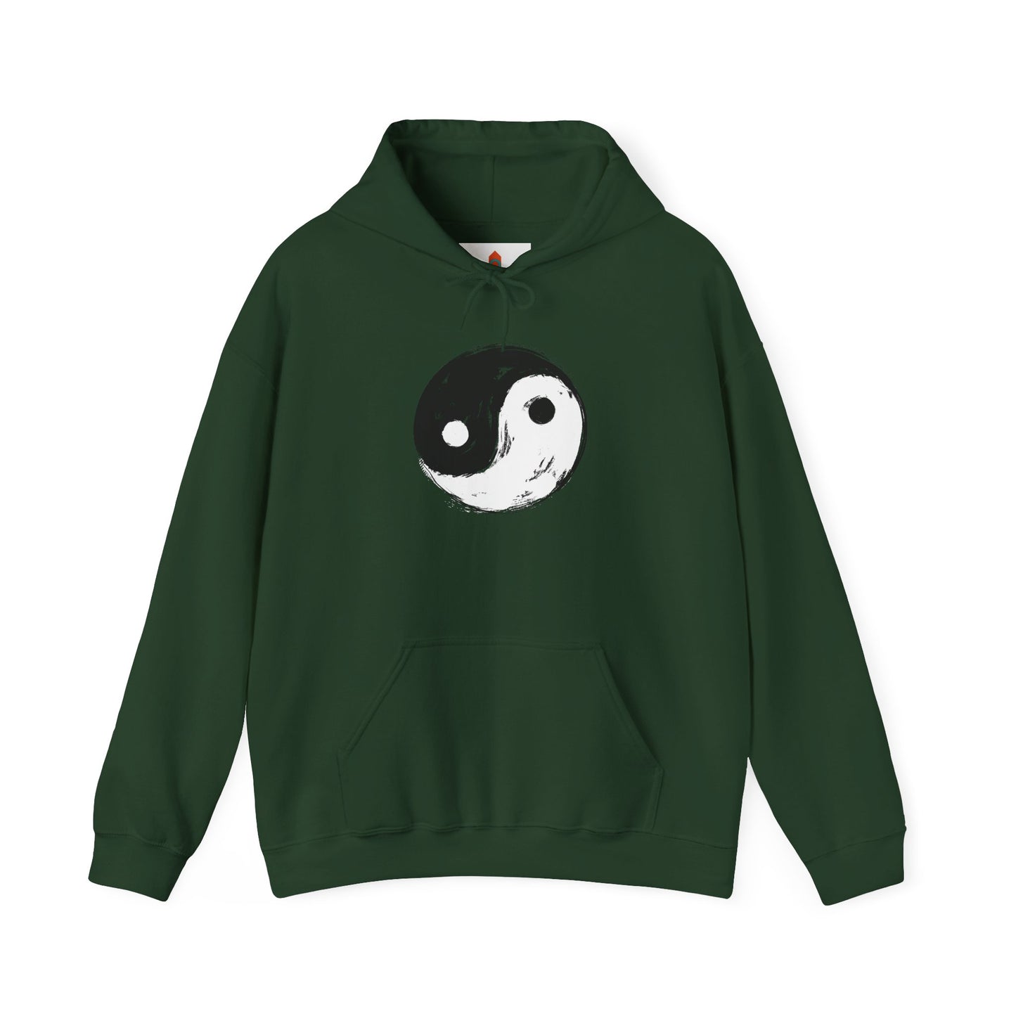 Yin Yang Drawing Hoodie