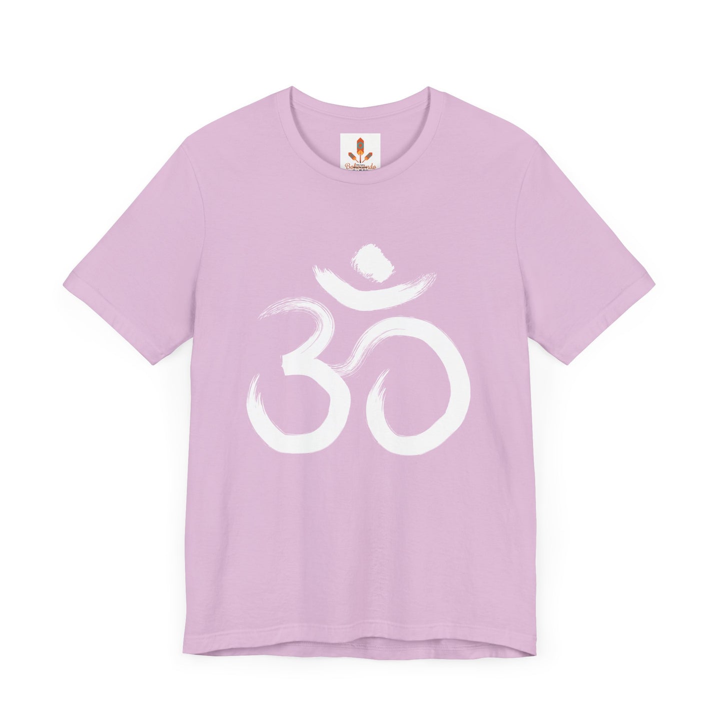 White Om Drawing T-shirt