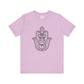 Hamsa Hand with Lotus Design T-shirt
