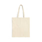 Brown Feather Cotton Tote Bag