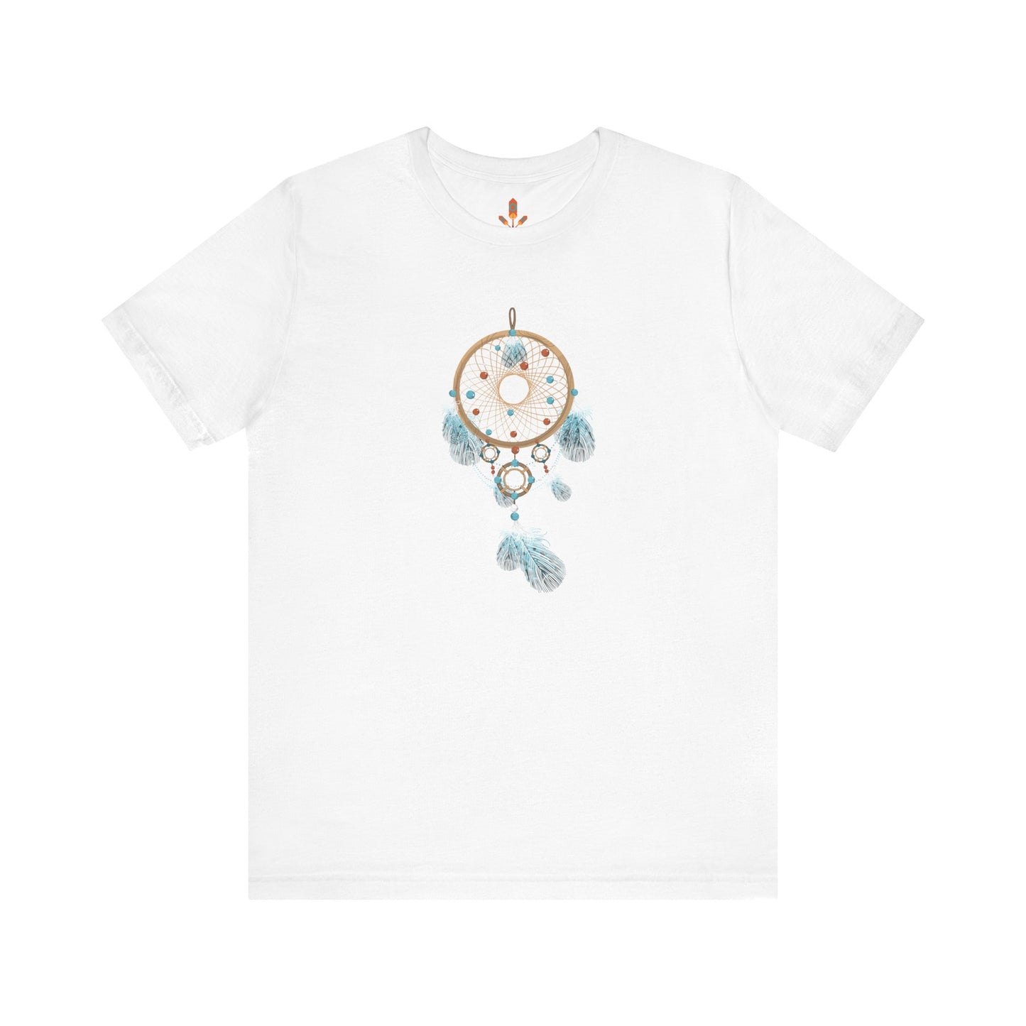 Turquoise and Brown Dream Catcher T-shirt