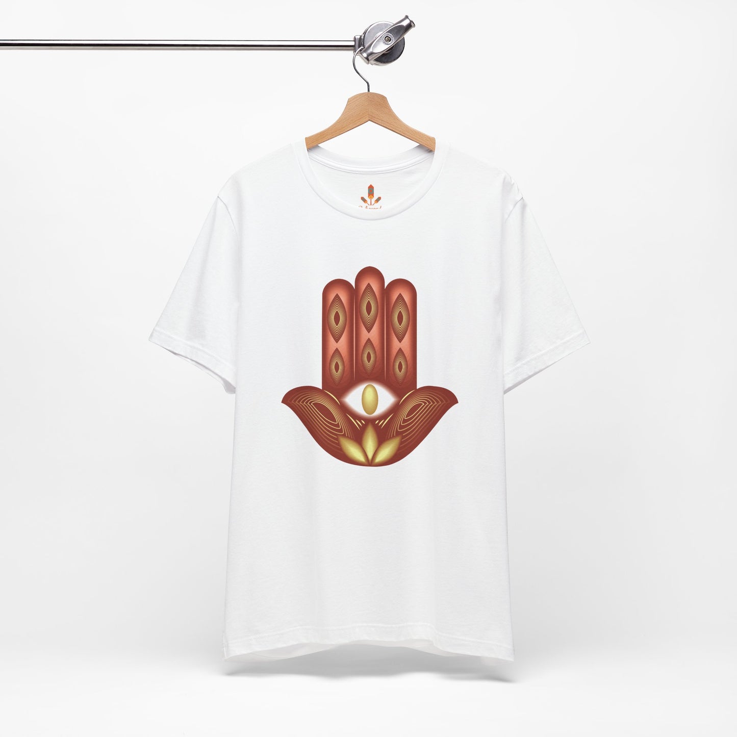 Colorful Hamsa Lotus T-shirts