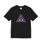 White Evil Eye and Pyramid T-shirt