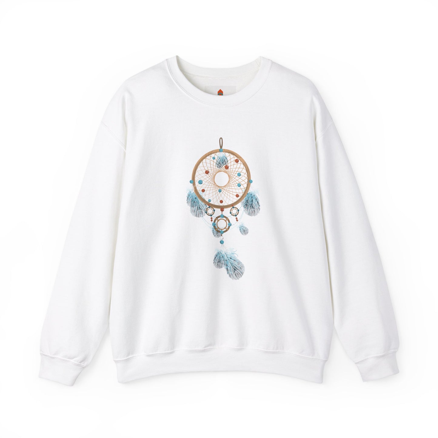 Turquoise and Brown Dream Catcher Sweatshirt