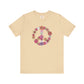 Peace Sign made from Flowers T-shirt