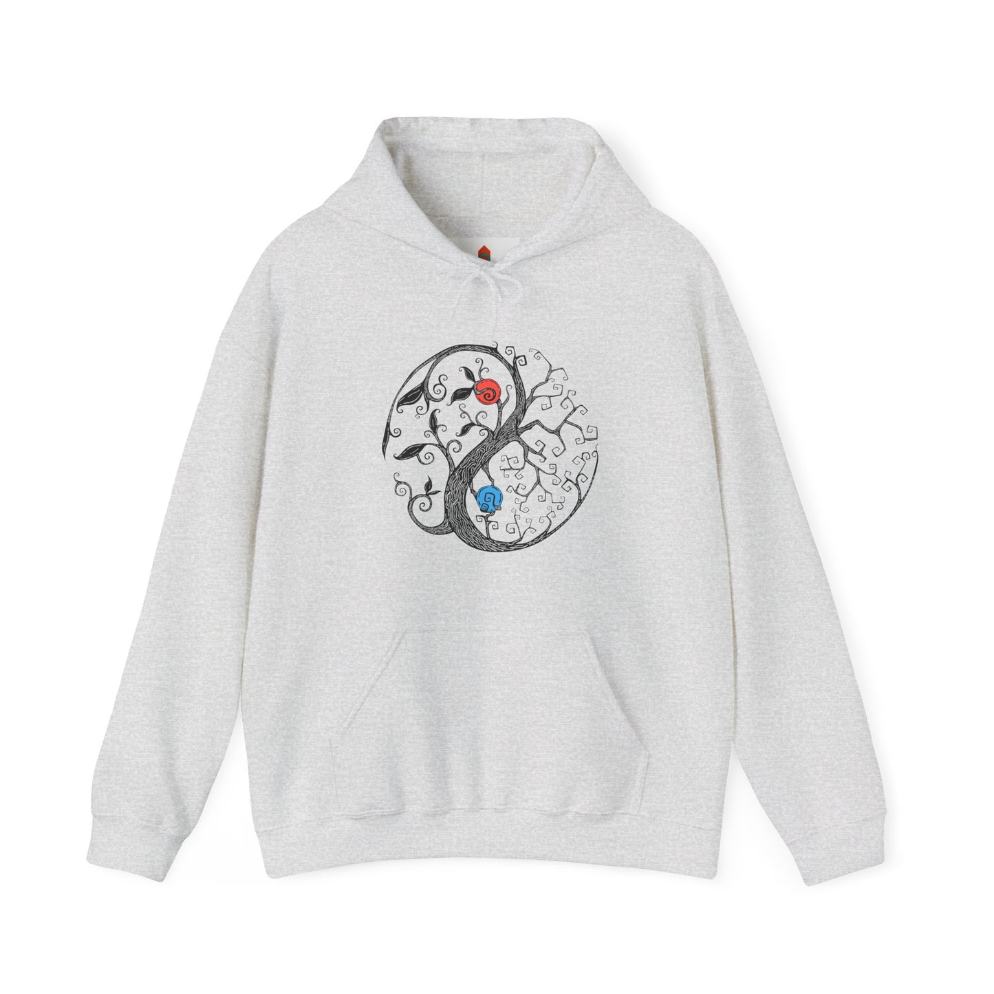 Tree of Life Yin Yang Hoodie