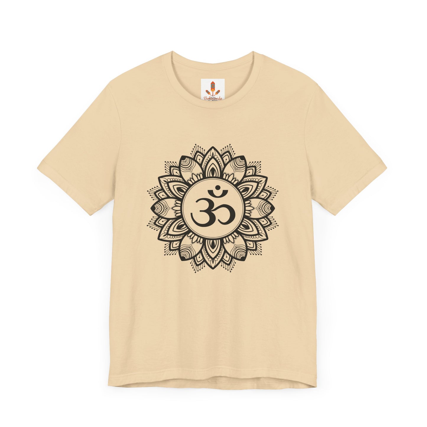 Om in Lotus Mandala T-shirt