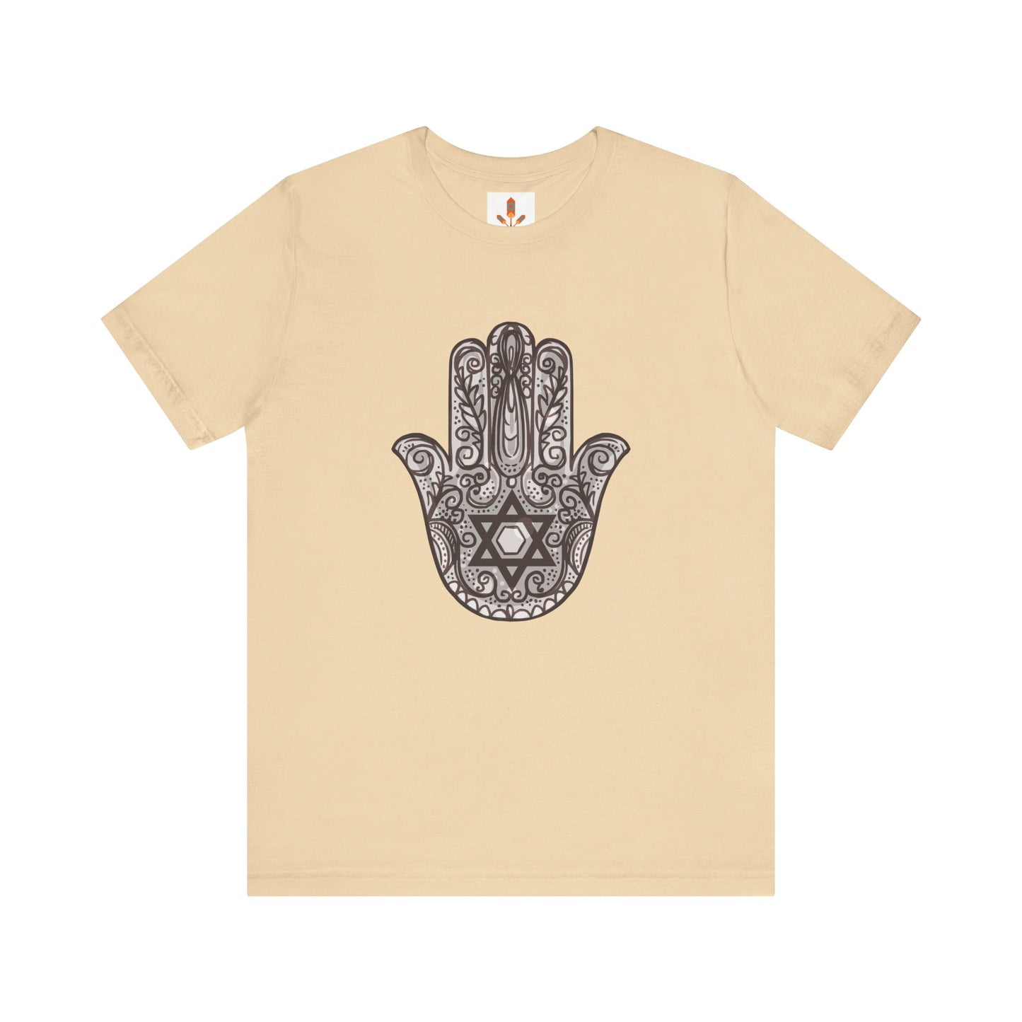 Beautiful Hamsa Hand with Star T-shirt