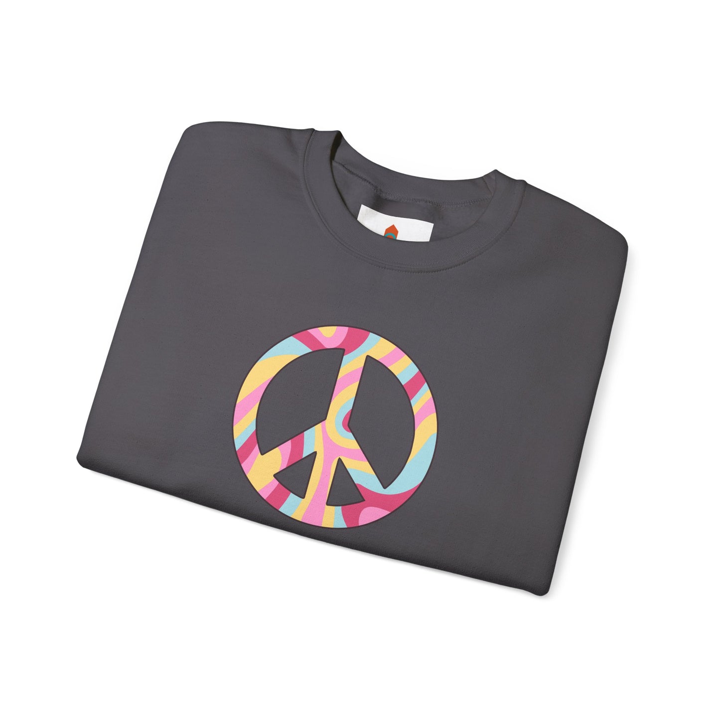 Hippie Peace Sign Sweatshirt