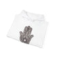 Beautiful Hamsa Hand with Star Hoodie