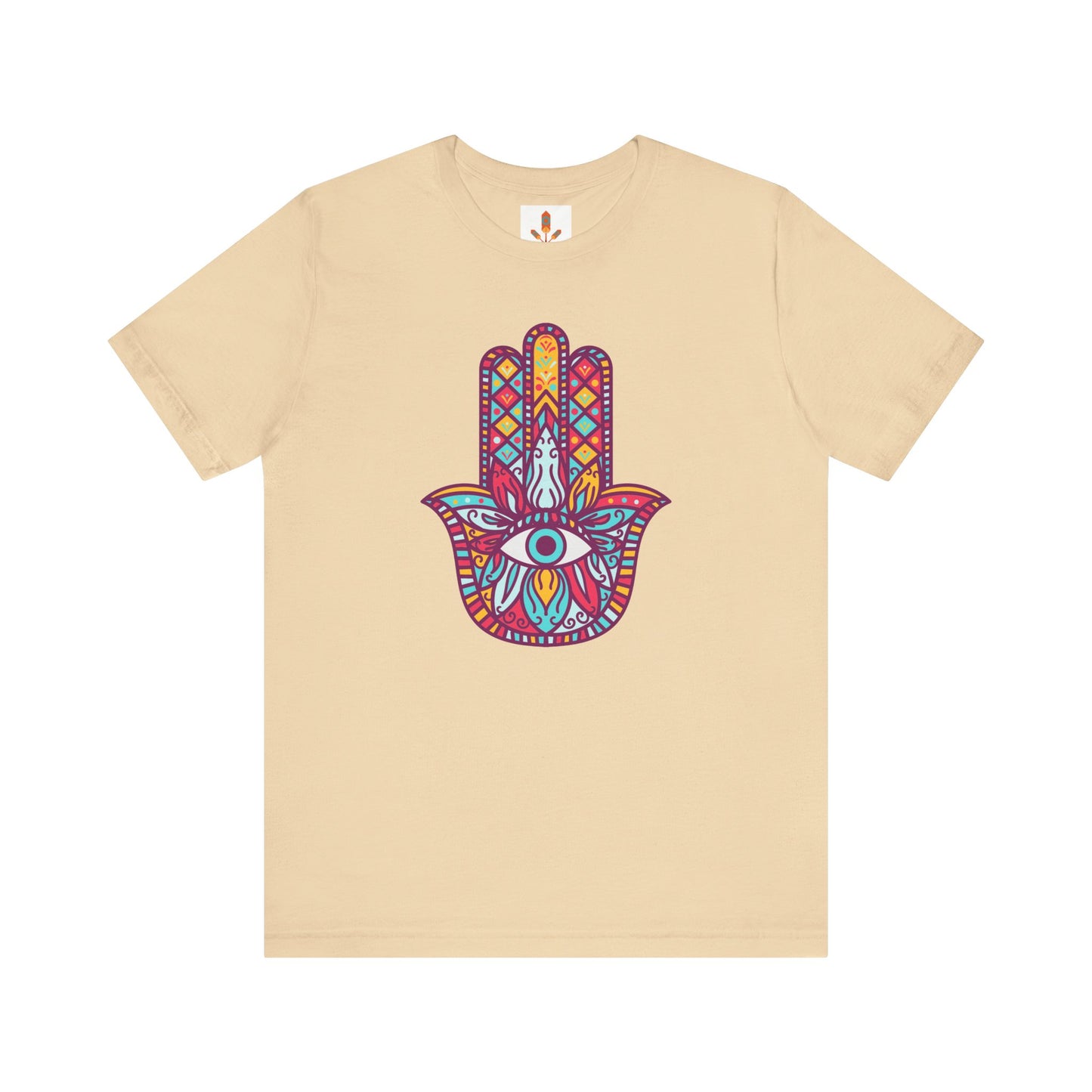 Colorful Fatima Hamsa Hand T-shirt