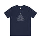 White Chakra Design T-shirt