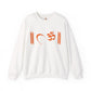Om Written in Orange Sweatshirt