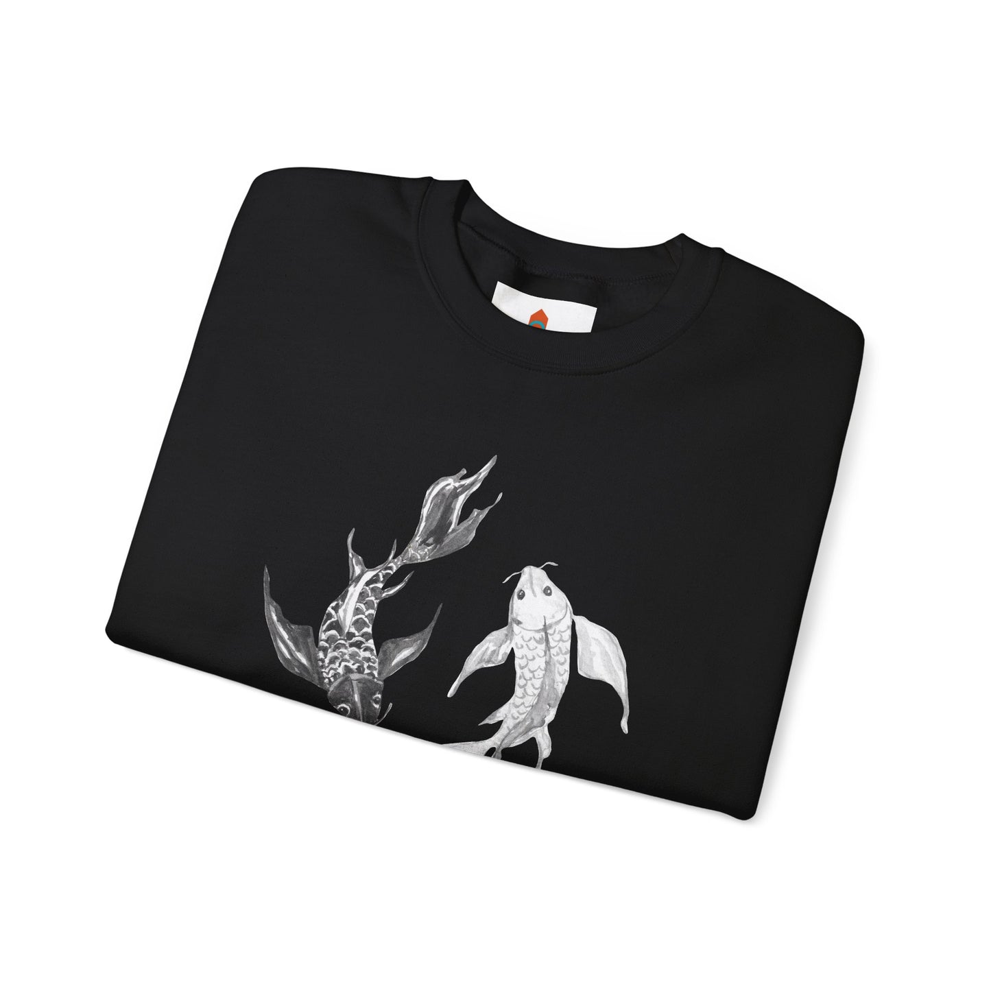 Koi Fish Yin and Yang Sweatshirt