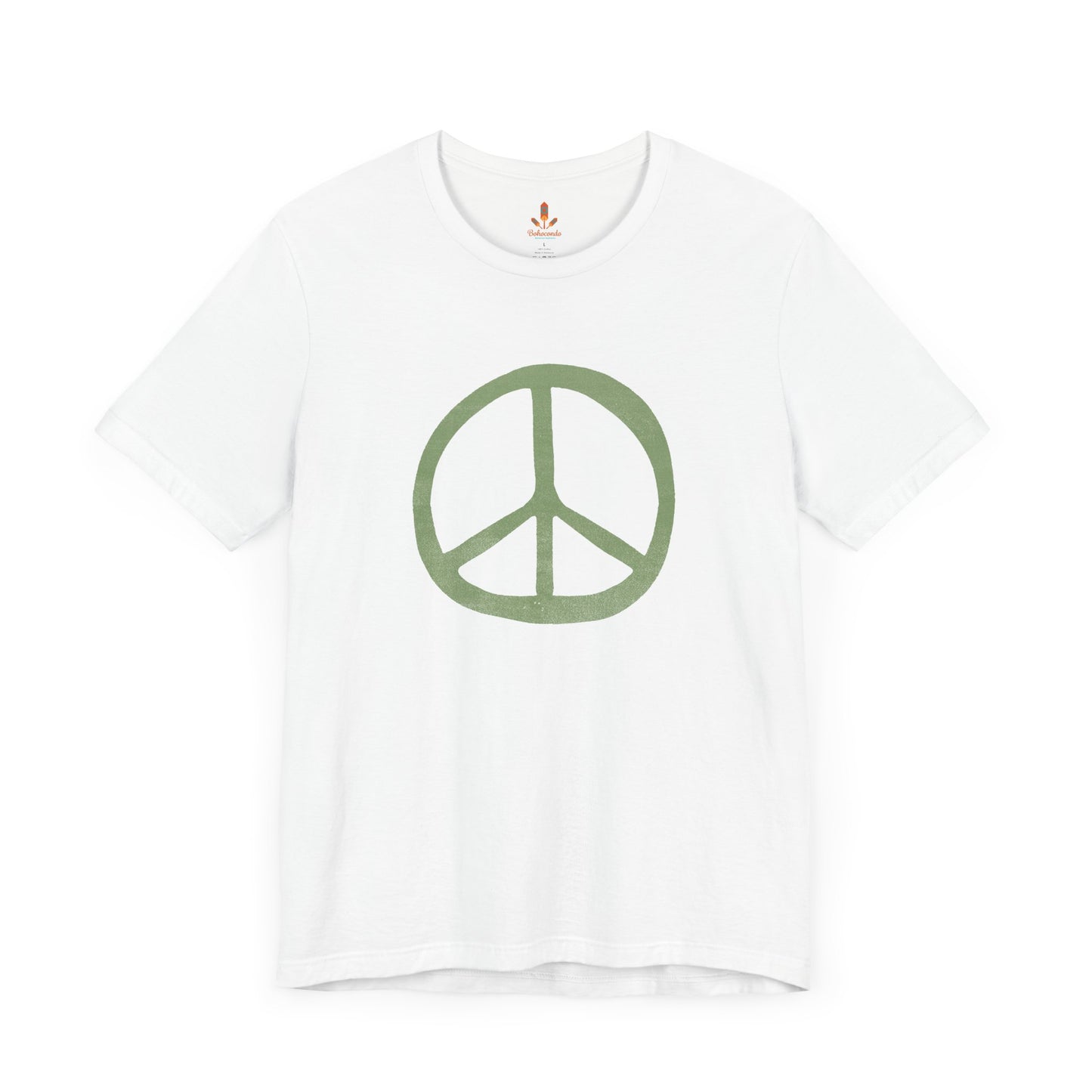 Green Peace Sign T-shirt