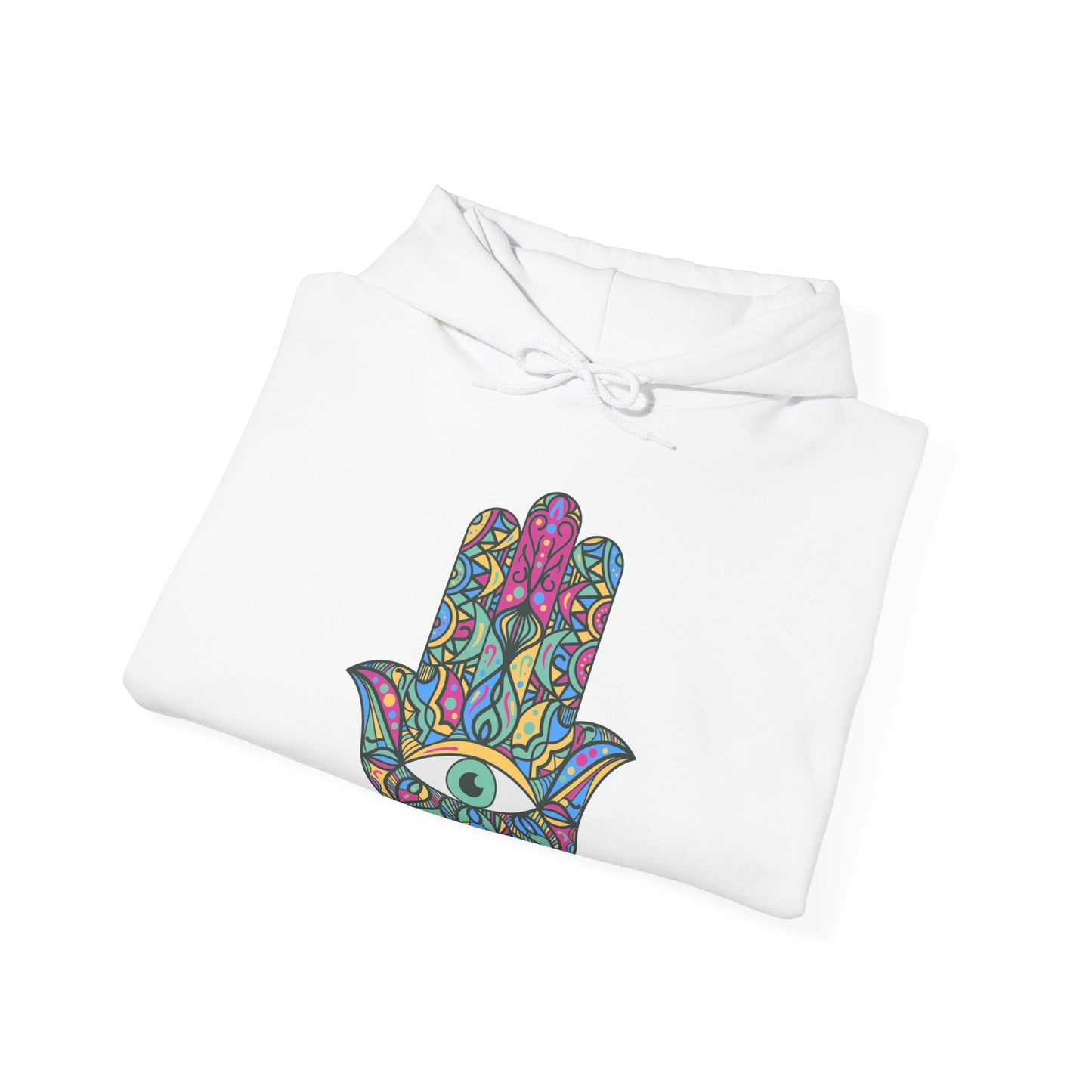 Colorful Hamsa Hand Hoodie