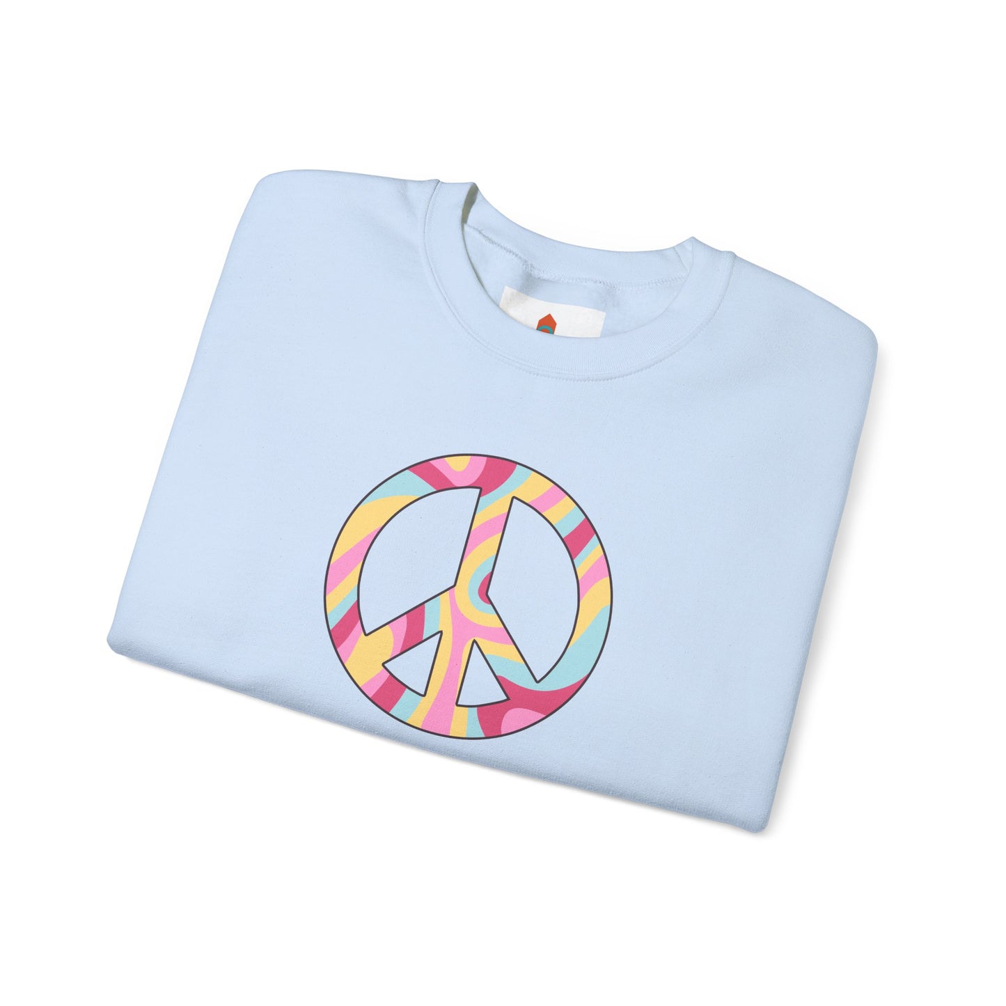 Hippie Peace Sign Sweatshirt