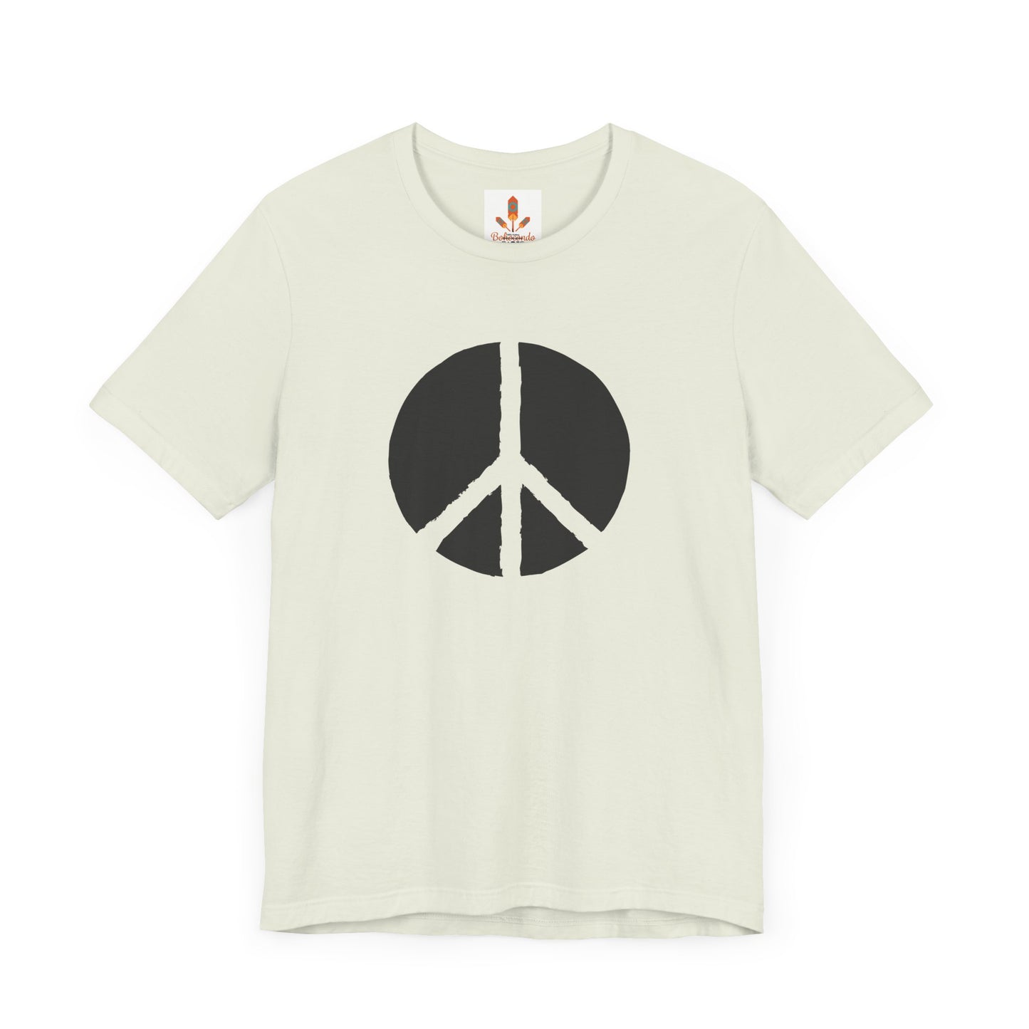 Simple Peace Sign Design T-shirt