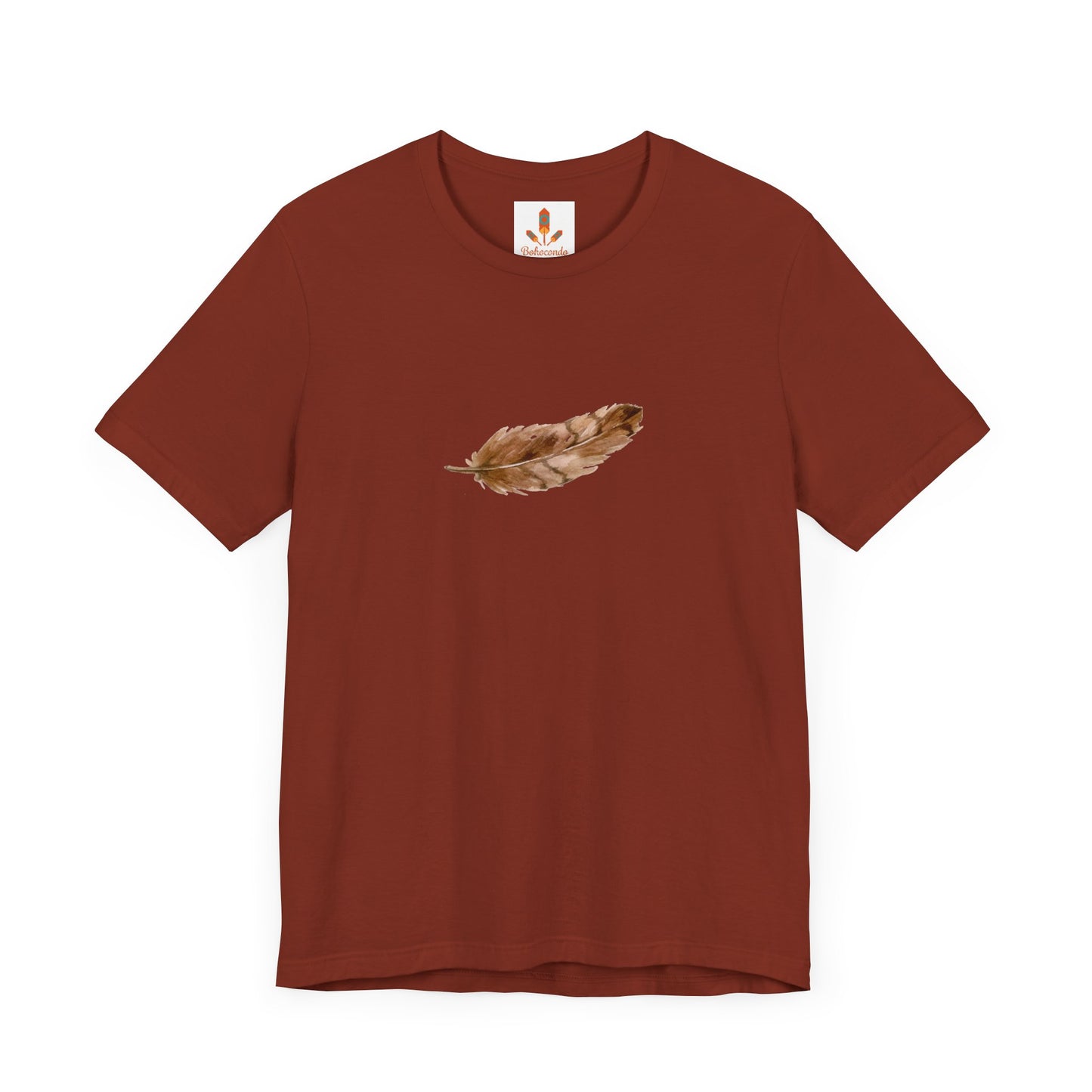 Brown Feather T-shirt