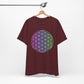 Blue and Green Flower of Life T-shirt (NEW)