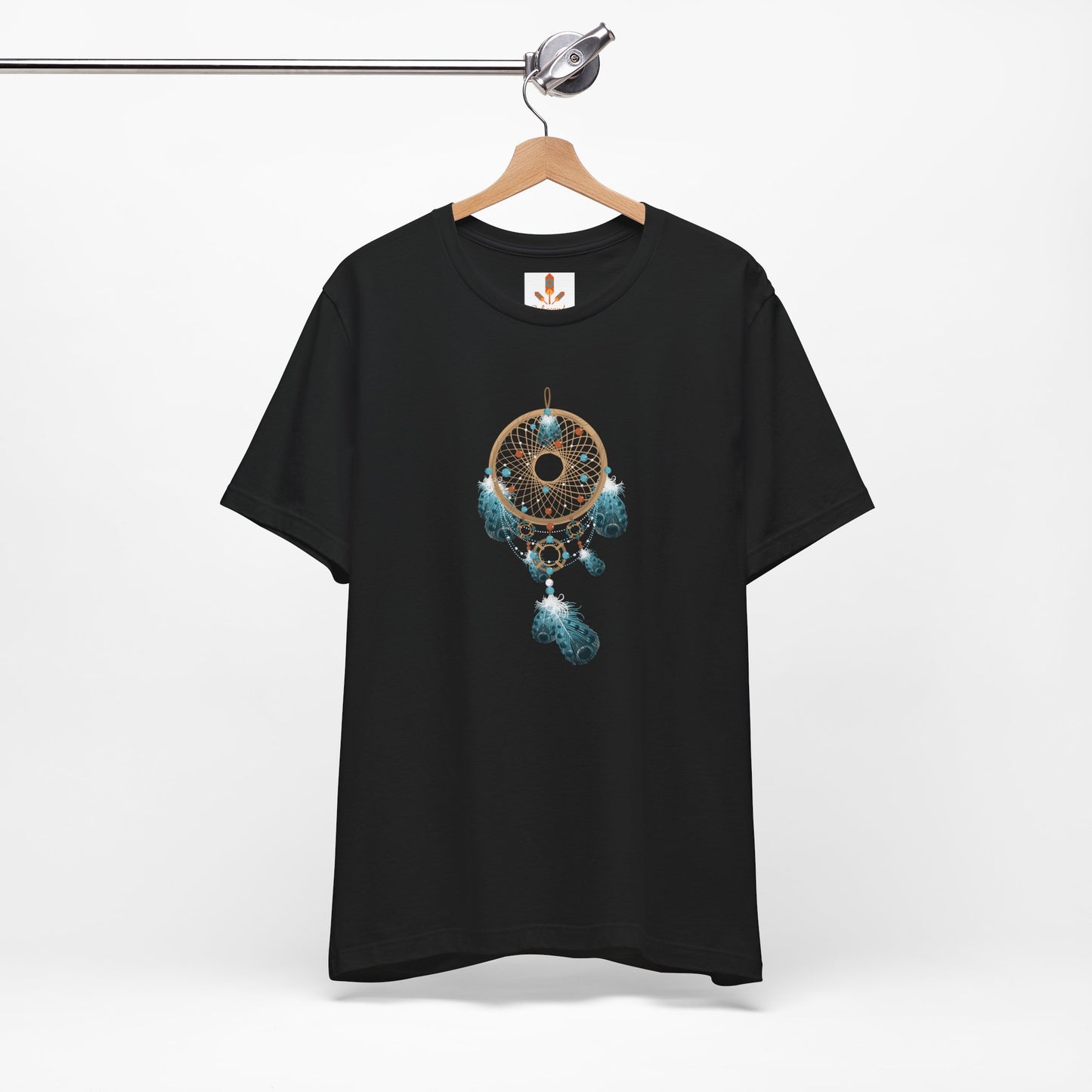 Turquoise and Brown Dream Catcher T-shirt