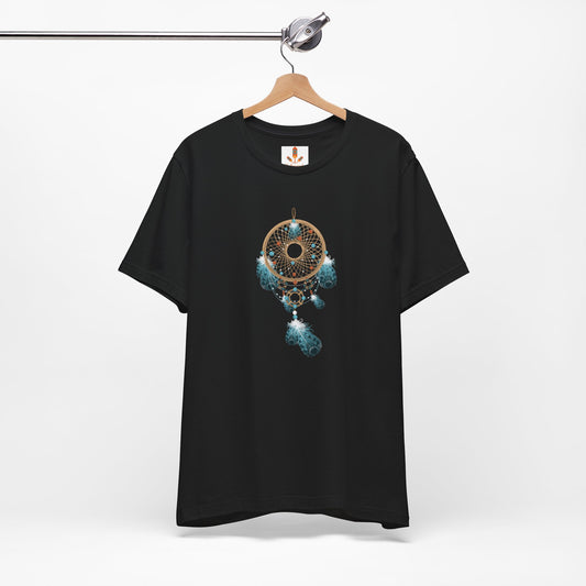Turquoise and Brown Dream Catcher T-shirt