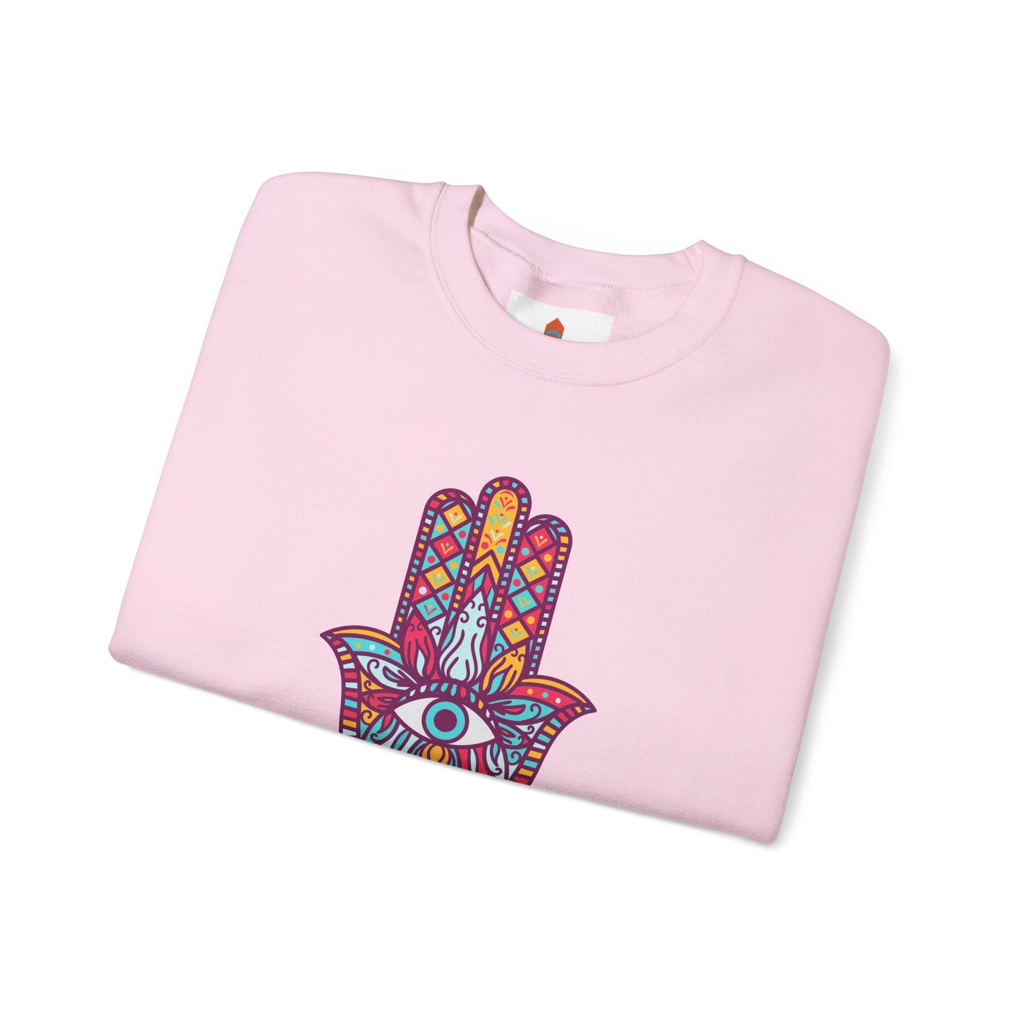 Colorful Fatima Hamsa Hand Sweatshirt